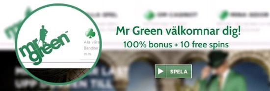 Ta en närmre titt på Mr Greens nätcasino
